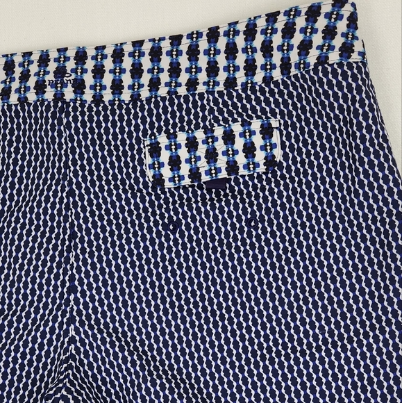 Prana Makenna Drawstring Stretch Indigo Board Shorts. - Picture 7 of 13